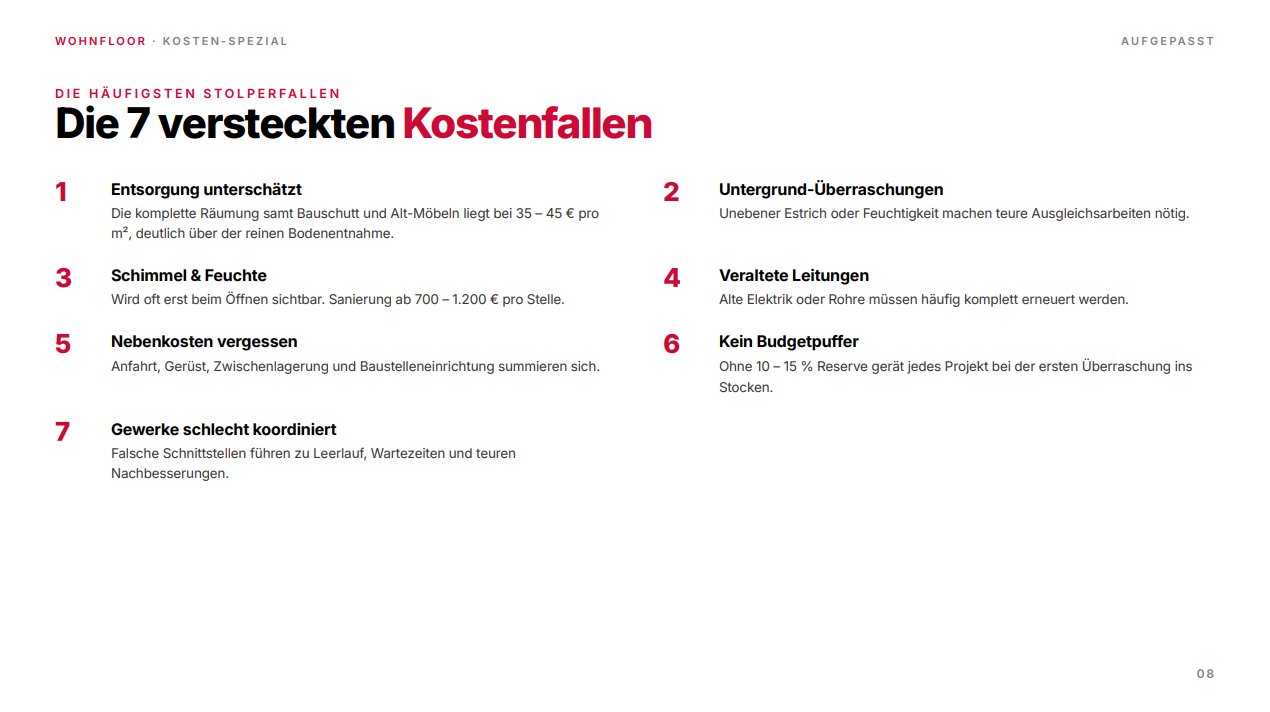 Einblick ins ePaper: Kostentreiber und Budgetverteilung
