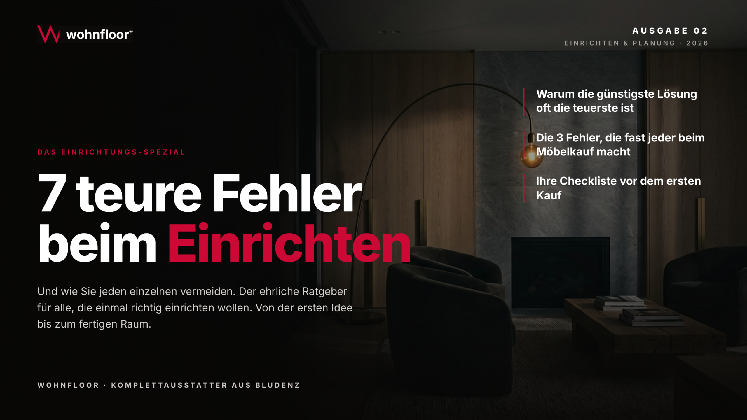 ePaper Cover: 7 teure Fehler beim Einrichten von Wohnfloor